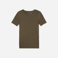 The Pima Micro-Rib Crew Tee | Beech