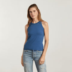 The Tank in Essential Cotton | Deep Blue