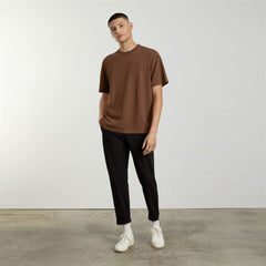 The Everyone Relaxed Hemp Tee | Espresso