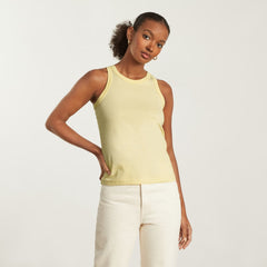 The Tank in Essential Cotton | Pastel Yellow