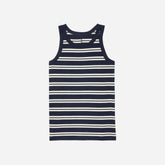 The Tank in Essential Cotton | Navy / Tan