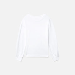 The Organic Cotton Long-Sleeve Tee | White