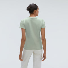 The Organic Cotton Crew Tee | Lily Green