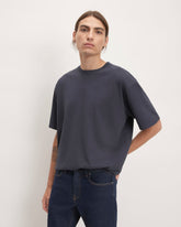 The Premium-Weight Relaxed Crew | Uniform | Deep Navy