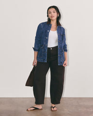 The Luxe Rib Tank | White