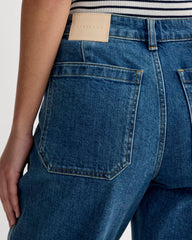 The Utility Barrel Jean | New Blue | Regular