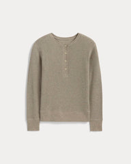 The Waffle Henley | Oatmeal Heather