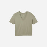 The Organic Cotton Slouchy V-Neck | Reed