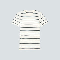 The Organic Cotton Crew Tee | Navy / White