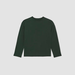 The Organic Cotton Relaxed Long Sleeve Tee | Scarab