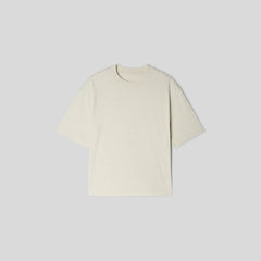 The Premium Weight Relaxed Tee | Heathered Cashew