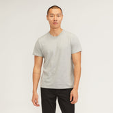 The Organic Cotton Crew | Heathered Grey
