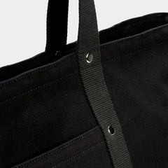 The Organic Canvas Weekender | Black