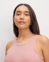 The Tank in Essential Cotton | Rose Pink