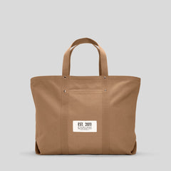 The Organic Canvas Weekender | Cappuccino