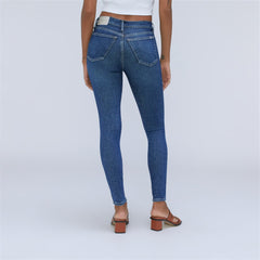 The Mid-Rise Skinny Stretch Jean | Dark Indigo