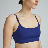 The Invisible Square-Neck Bralette | Ocean Cavern