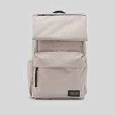 The ReNew Transit Backpack | Warm Quartz (with label)