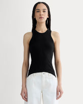 The Shimmy Cutaway Tank | Black
