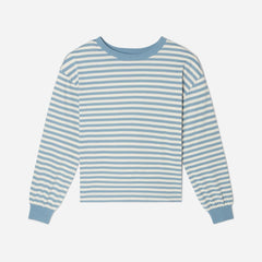 The Organic Cotton Long-Sleeve Tee | Spring Lake / Canvas