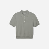 The Oversized Polo | Clay
