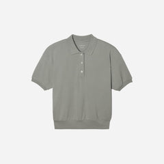The Oversized Polo | Clay