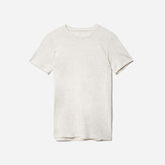 The Organic Cotton Crew Tee | Heathered Oat