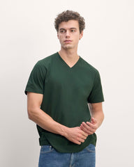 The Essential Organic V-Neck Tee | Scarab
