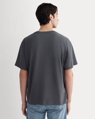 The Premium-Weight Relaxed Crew | Uniform | Graphite