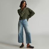 The Way-Wide Crop Jean | Sunfade Light