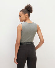 The Supima® Form Tank | Mid Heather Grey