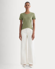 The Form Tee | Lichen Green