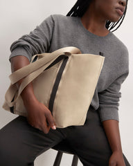 The Recycled Nylon Tote | Khaki
