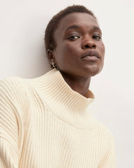 The Organic Cotton Ribbed Turtleneck | Canvas