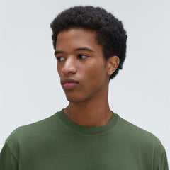 The Premium-Weight Relaxed Crew | Uniform | Forest Green
