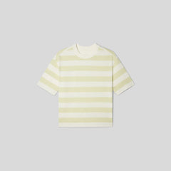 The Premium Weight Relaxed Tee | Seafoam Green / Canvas Tan