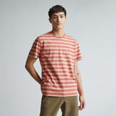 The Organic Cotton Crew | Redwood Stripe