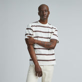 The Premium-Weight Relaxed Crew | Uniform | Chocolate Brown / Canvas Tan