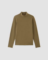 The Organic Cotton Long-Sleeve Turtleneck | Beech