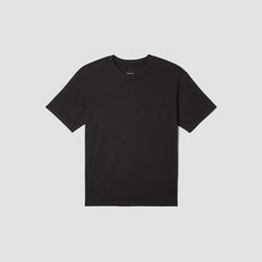 The Organic Cotton Relaxed Pocket Tee | Black