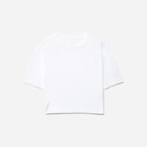 The Organic Cotton Cropped Tee | White