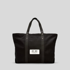 The Organic Canvas Weekender | Black