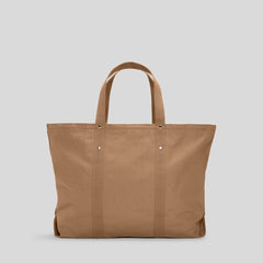 The Organic Canvas Weekender | Cappuccino