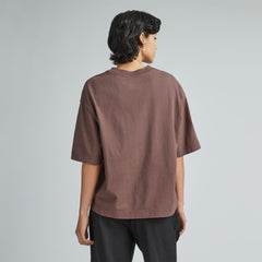 The Premium Weight Relaxed Tee | Chocolate Brown