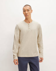 The Slub Long-Sleeve Henley | Pelican