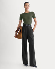 The Luxe Rib Crew | Dark Forest