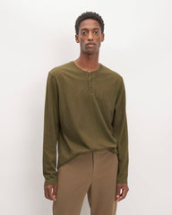 The Slub Long-Sleeve Henley | Beech