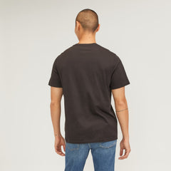 The Essential Organic V-Neck Tee | Vintage Black
