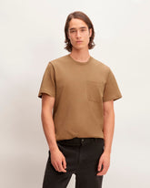 The Premium-Weight Pocket Tee | Uniform | Toasted Coconut