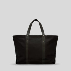 The Organic Canvas Weekender | Black